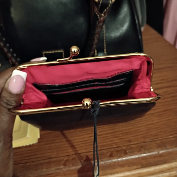 Dooney & Bourke Navy Florentine Satchel Handbag - Picture 8 of 8